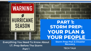 storm prep IT planning