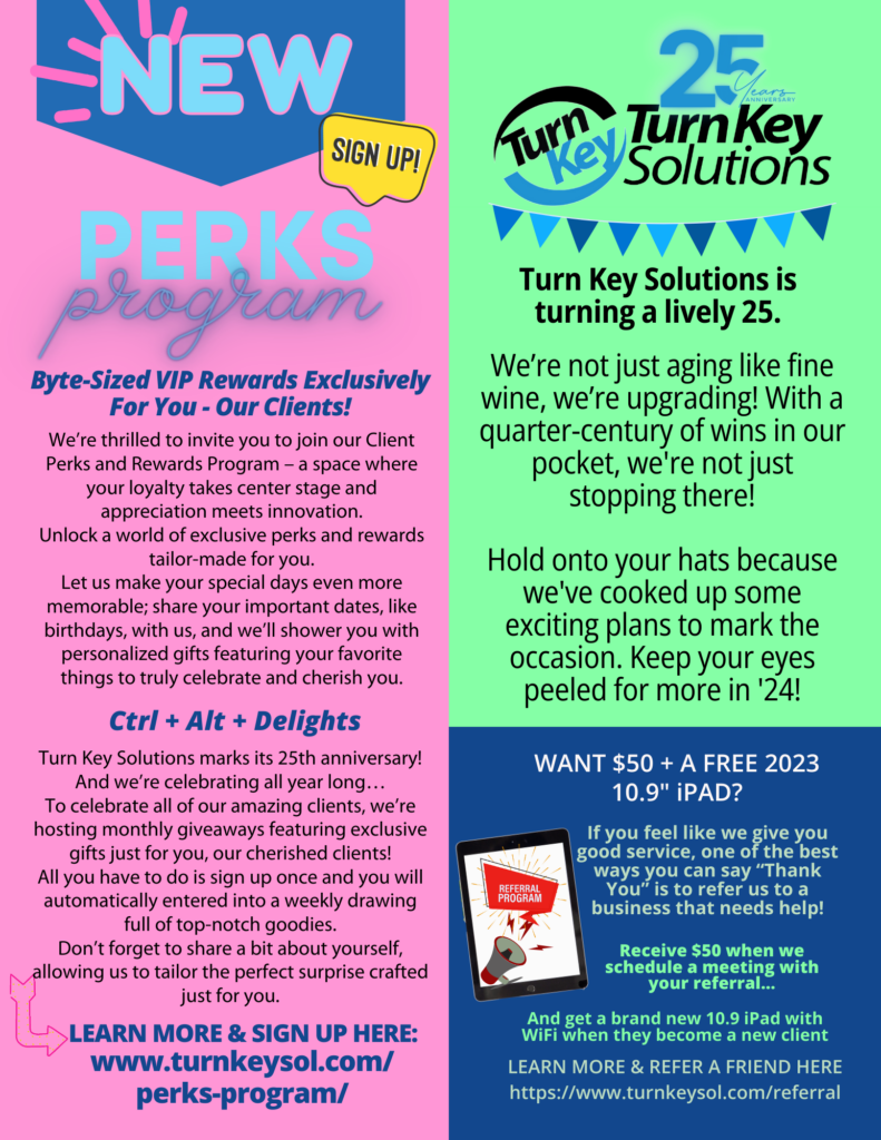 perks newsletter