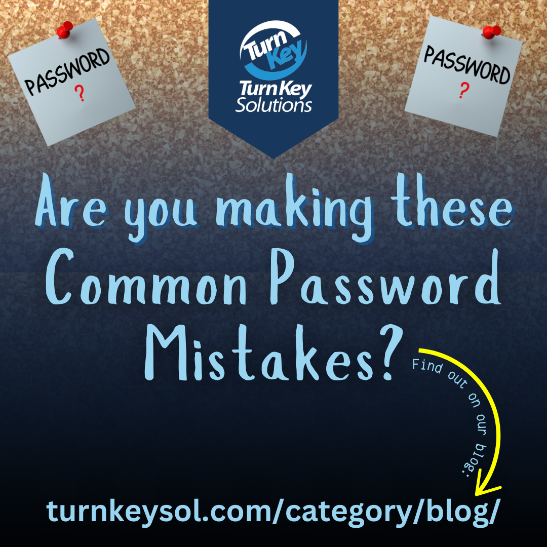 common password mistakes