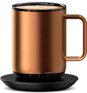 temp control heated coffee mug