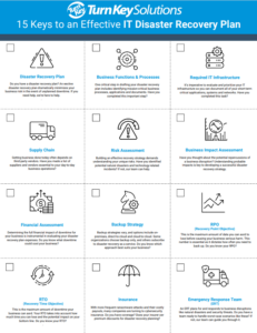 IT Disaster Recovery checklist