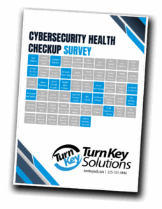 Cybersecurity Risk Assessment Health checkup questionnaire